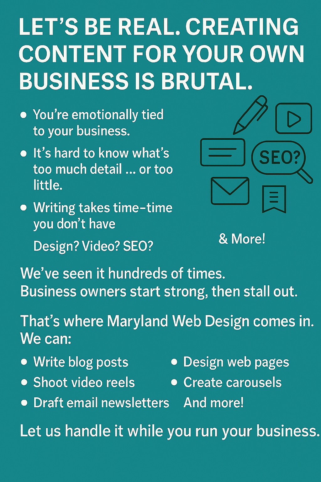SEO content creation services for Baltimore businesses