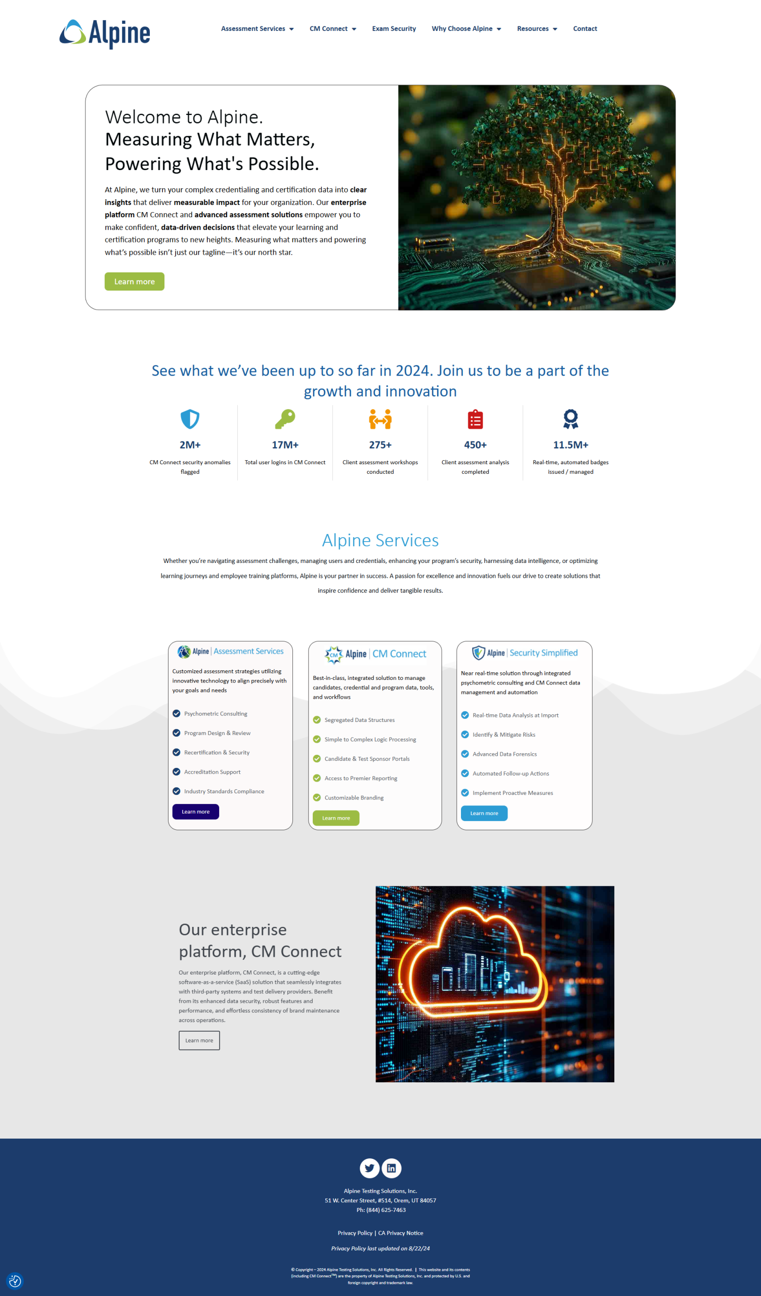 Education technology web design case study by Maryland Web Design